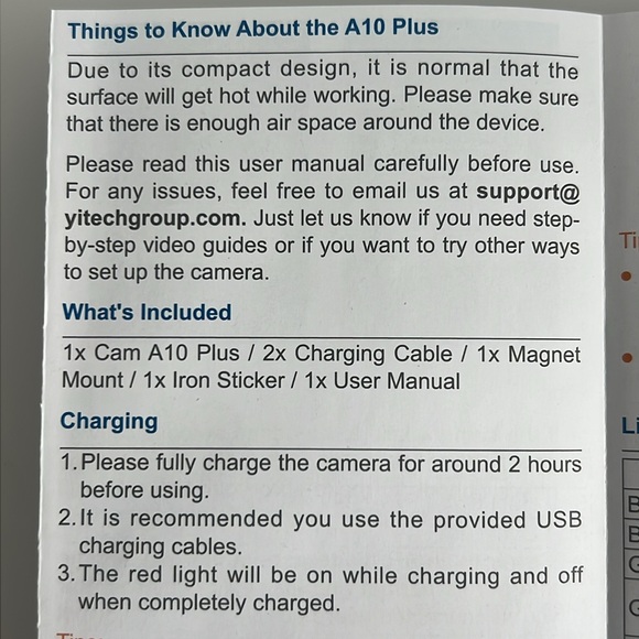 AREBI A10 Plus Mini WIFI Cam - Picture 3 of 11